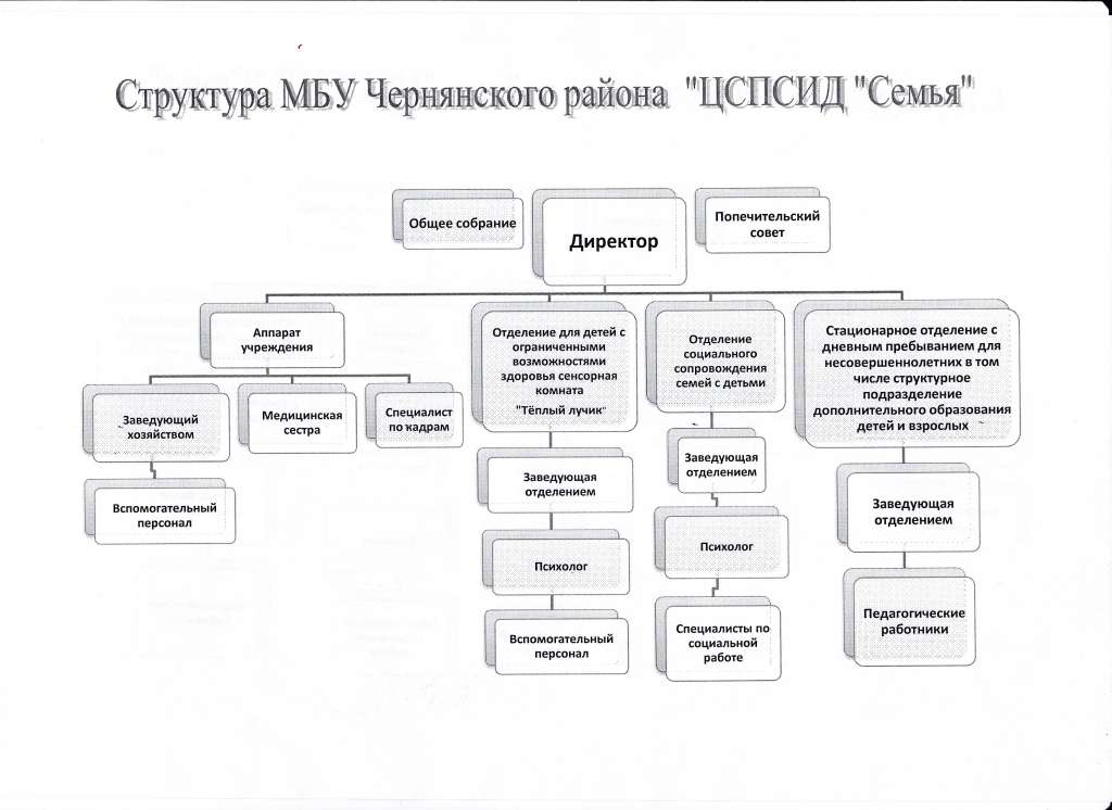 Структура центра занятости населения схема